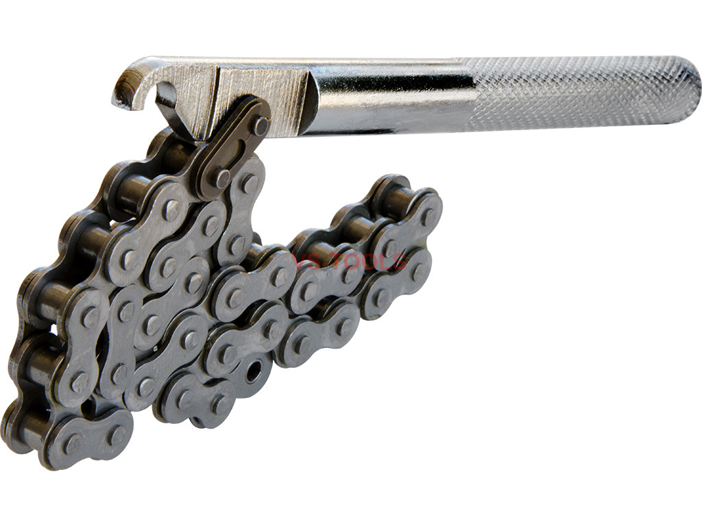 Adjustable Chain Grip Wrench Oil Filter Pipe Fitting Spanner